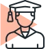 Egyetemista ikon